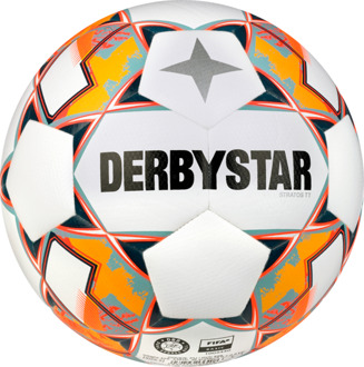Derbystar Voetbal Stratos V23 TT 1042 Wit / blauw / oranje - 4