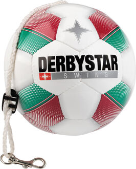 Derbystar Voetbal Swing Weiß rot türkis - 5