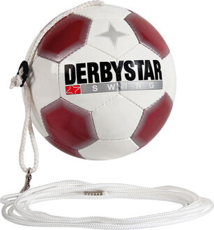 Derbystar Voetbal Swing Wit / rood - 5