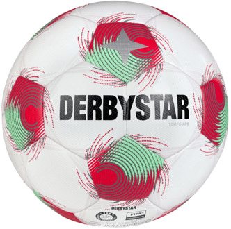 Derbystar Voetbal Tempo APS Wit rood groen V25 1459 Wit / rood / groen - 5