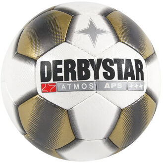 Derbystar Voetbal Wedstrijdballen Atmos APS Geel paars wit - 5