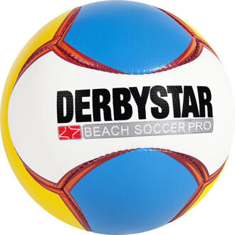 Derbystar VoetbalKinderen en volwassenen - blauw/geel/wit/rood