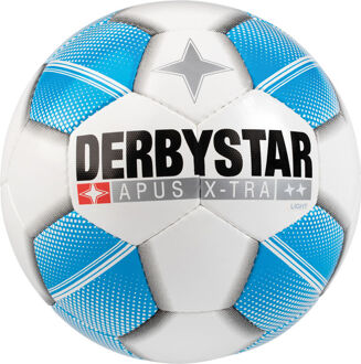 Derbystar VoetbalKinderen - wit-blauw - maat 4