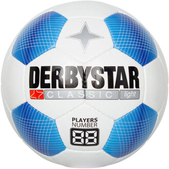 Derbystar VoetbalKinderen - wit/blauw