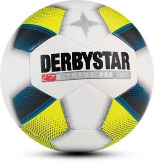 Derbystar VoetbalKinderen - wit/geel/blauw