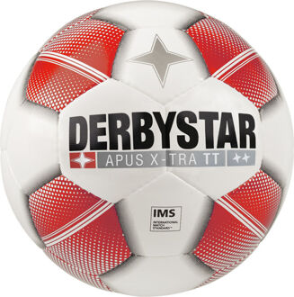 Derbystar VoetbalVolwassenen - rood/ wit