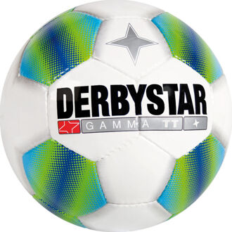 Derbystar VoetbalVolwassenen - wit/groen/blauw