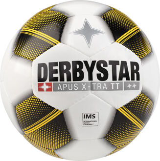 Derbystar VoetbalVolwassenen - wit/zwart/geel