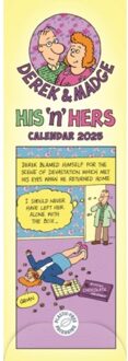 Derek & Madge His N Hers Planner Slim Calendar 2025 - Calendars, Carousel
