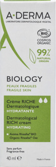 Derma A-Derma Biology Dermatological Rich Cream40 ml. - One Size