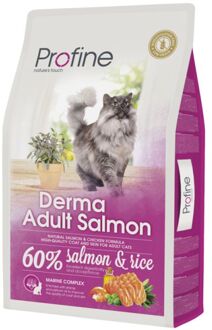 Derma Adult Salmon - Kattenvoer - Zalm - Rijst - 10 kg