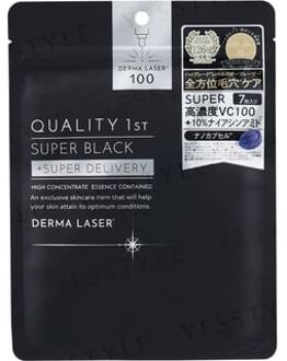 Derma Laser Super Black Mask 7 pcs