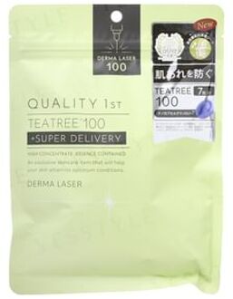 Derma Laser Super Teatree 100 Sheet Mask 7 pcs