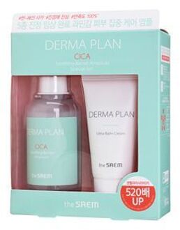 Derma Plan Cica Soothing Barrier Ampoule Special Set 2 pcs