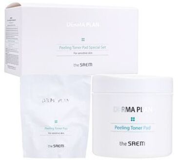 Derma Plan Peeling Toner Pad Special Set 2 pcs