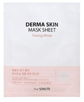 Derma Skin Mask Sheet - 4 Types Toning White