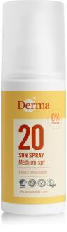 Derma Zonnebrandspray Derma Sun Sunspray SPF 20 150 ml