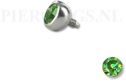 Dermal balletje 1.2 mm groen 4 mm