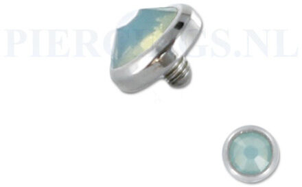 Dermal balletje 1.2 mm opaal groen