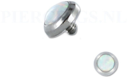 Dermal balletje 1.2 mm opaal multi glans