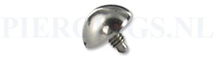 Dermal balletje 1.2 mm titanium plat 4 mm