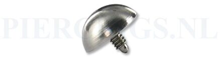 Dermal balletje 1.2 mm titanium plat 5 mm