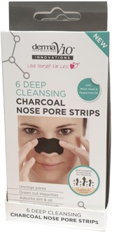 DermaV10 Charcoal Nose pore strips