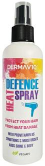 DermaV10 Hittebescherming DermaV10 Sexy Messy Hair Heat Defence Spray 200 ml