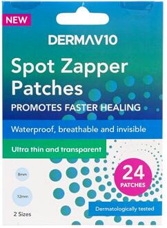 DermaV10 Spottreatment DermaV10 Spot Zapper Patches 24 st