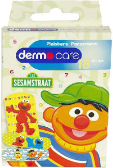 Dermo Care Sesamstraat - 18 stuks - Kinderpleister