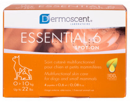 Dermoscent Essential 6 spot-on - Hond - 1-10 kg