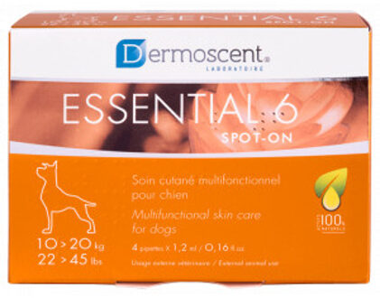 Dermoscent Essential 6 spot-on - Hond - 10-20 kg