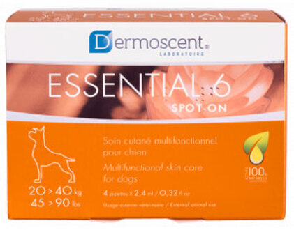 Dermoscent Essential 6 spot-on - Hond - 20-40 kg