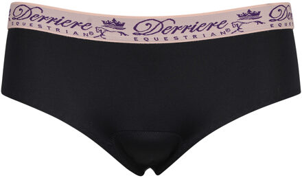 Derriere Equestrian Performance Panty  Padded - Black - l