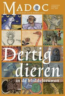 Dertig dieren in de Middeleeuwen - Boek Verloren b.v., uitgeverij (9087046200)