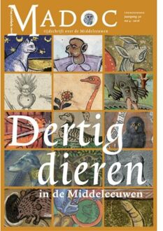 Dertig dieren in de Middeleeuwen - Boek Verloren b.v., uitgeverij (9087046200)