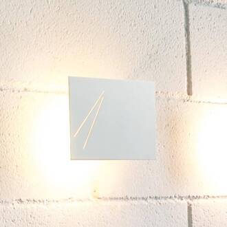 Des.agn - designer-wandlamp, wit wit / opaal