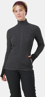 Descender LS Zip Vest Dames Grijs - XL