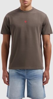 Desert oasis t-shirt Bruin - L