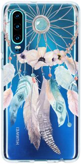 Design Backcover Huawei P30 hoesje - Dromenvanger Feathers