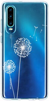 Design Backcover Huawei P30 hoesje - Paardenbloem