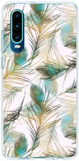 Design Backcover Huawei P30 hoesje - Pauw Goud