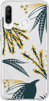 Design Backcover Huawei P30 Lite hoesje - Kleuren Plant