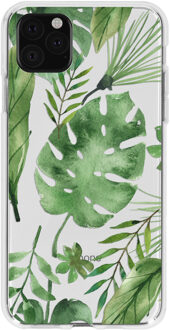 Design Backcover iPhone 11 Pro Max hoesje - Monstera Leafs