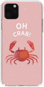 Design Backcover iPhone 11 Pro Max hoesje - Oh Crab