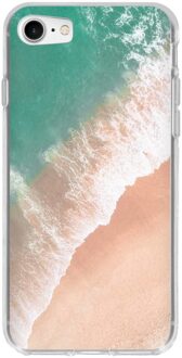 Design Backcover iPhone SE (2020) / 8 / 7 hoesje - Beach Design