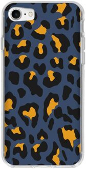 Design Backcover iPhone SE (2020) / 8 / 7 hoesje - Blue Panther