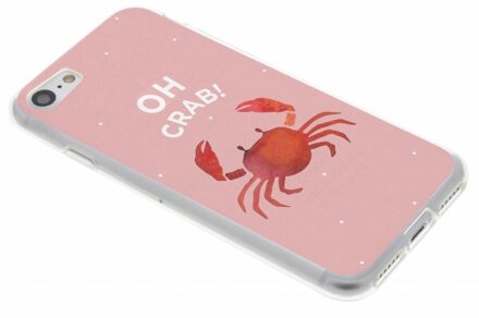 Design Backcover iPhone SE (2020) / 8 / 7 hoesje - Oh Crab