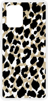 Design Backcover Samsung Galaxy S10 Lite hoesje - Panter Zwart