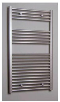 design handdoekradiator 60x112cm inox look